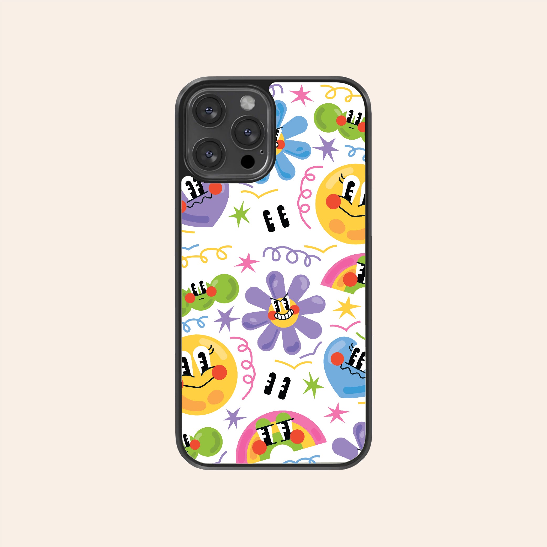 Cartoon Face Phone Case muunrock