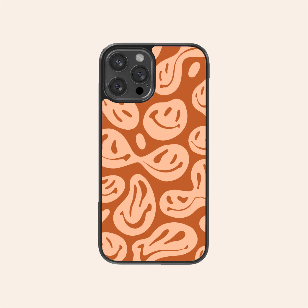 Drippy Smiley Face Phone Case